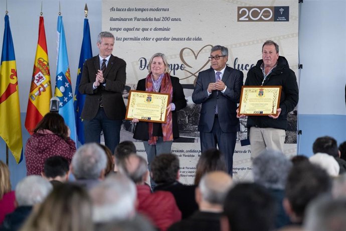 El presidente de la Xunta, Alfonso Rueda, participa en los actos con motivo de la clausura del Bicentenario de Paradela