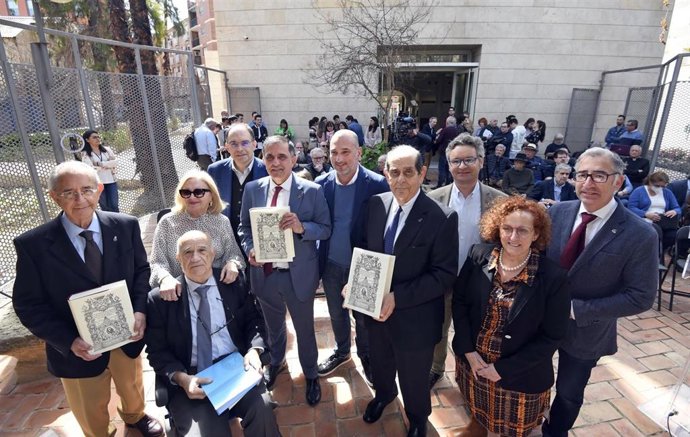 Presentación de los actos conmemorativos del Licenciado Cascales