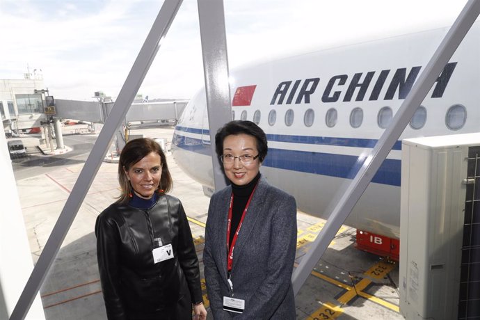Madrid y Air China trabajan para la recuperación de viajeros procedentes del país asiático