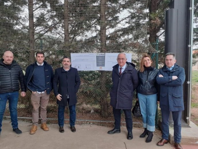 La Rioja financiará parte del edificio deportivo anexo al frontón de Ventosa que permitirá ampliar su oferta deportiva