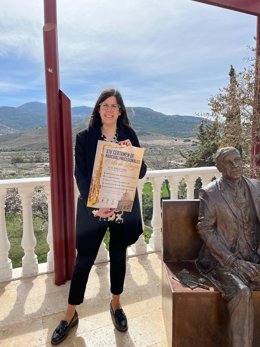 La diputada provincial de Cultura y Cine y también alcaldesa de Laujar de Andarax, Almudena Morales.