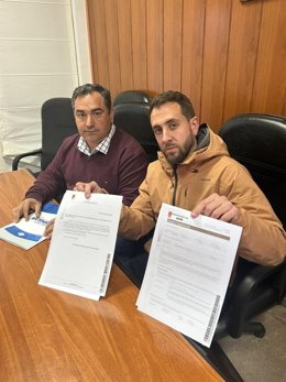 Eduardo Martos y Ambrosio Molina, del PP