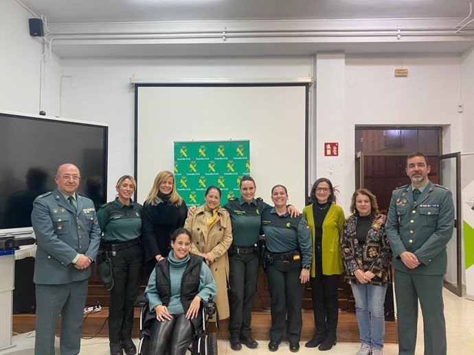 La jornada 'Mujeres y Guardia Civil' en Priego de Córdoba.