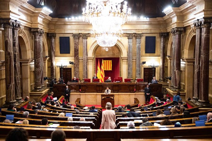 Hemicicle del Parlament de Catalunya