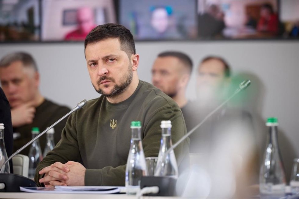 El presidente de Ucrania, Volodimir Zelenski