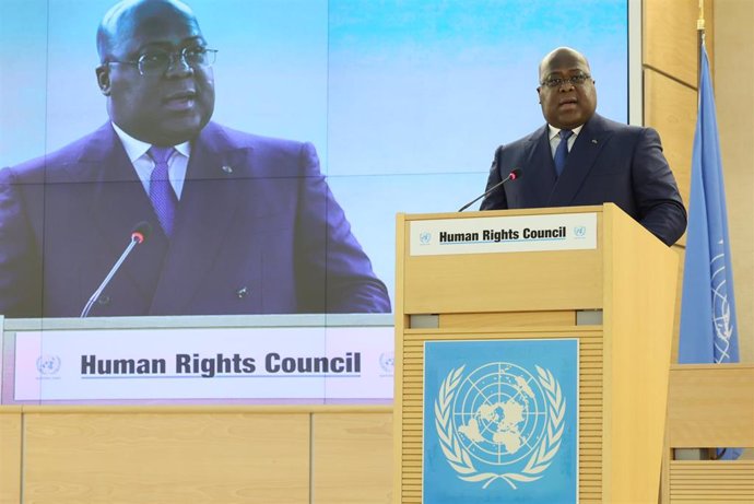 El presidente de RDC, Félix Tshisekedi