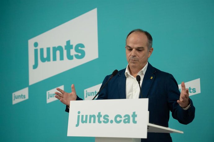 Archivo - El secretario general de Junts, Jordi Turull