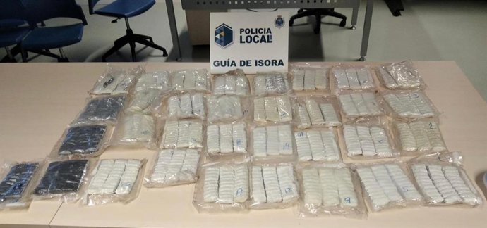 Droga incautada en Guía de Isora