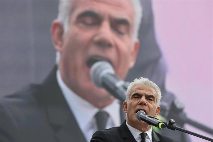 El ex primer ministro de Israel Yair Lapid