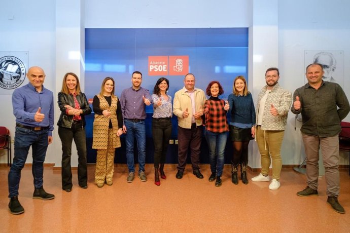 Candidatura del PSOE de Albacete a las Cortes.