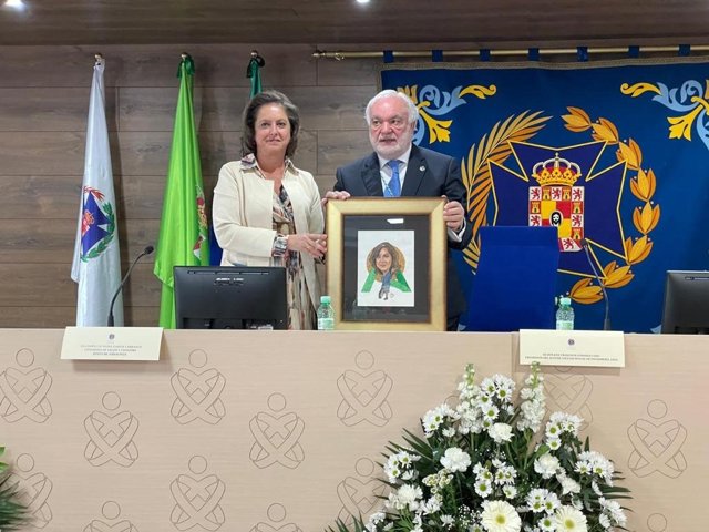 La consejera de Salud y Consumo, Catalina García, en los actos del día del patrón de la Enfermería