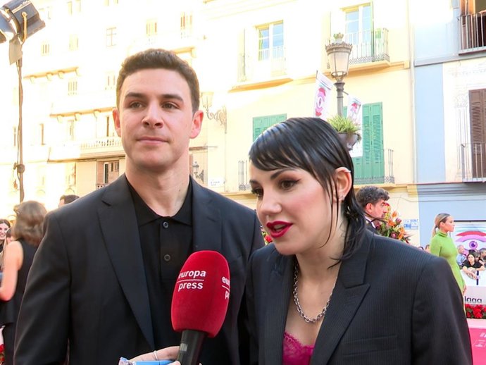 PEPE NUFRIO Y ANGY FERNÁNDEZ EN EL FESTIVAL DE MÁLAGA