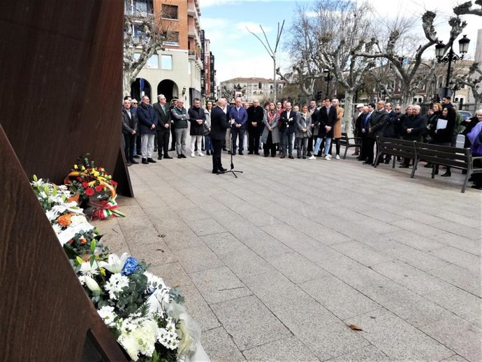 Conmemoración del 11M en Logroño