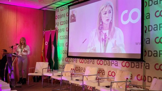 La consejera de Desarrollo Educativo y Formación Profesional, Patricia del Pozo, en el XIX Congreso de Codapa