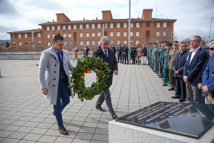 Acto de homenaje a las víctimas del terrorismo en Toledo.