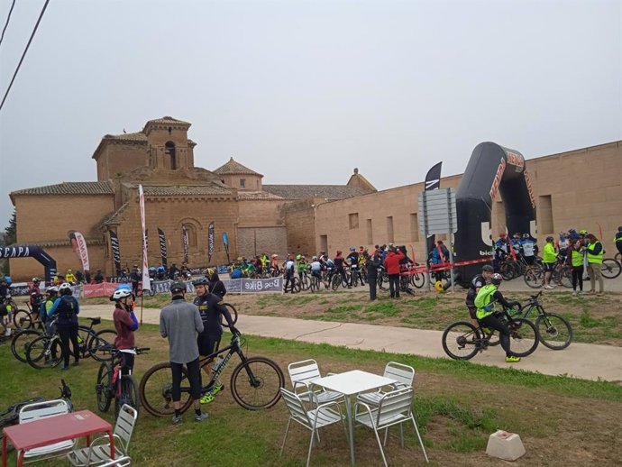 La II Sijena BTT tendrá lugar el próximo 25 de marzo, con dos recorridos de 72 y 39 kilómetros