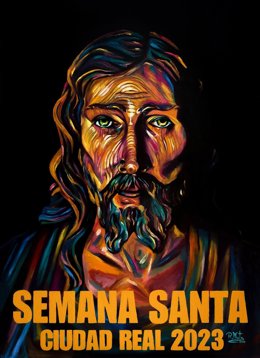El Cristo de la Santa Cena es la imagen del cartel oficial de la Semana Santa de Ciudad Real 2023.