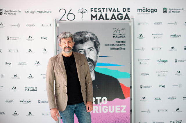 El director de cine Alberto Rodríguez, premio Retrospectiva del 26 Festival de Cine de Málaga