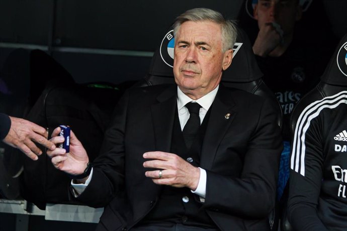 Carlo Ancelotti, entrenador del Real Madrid.