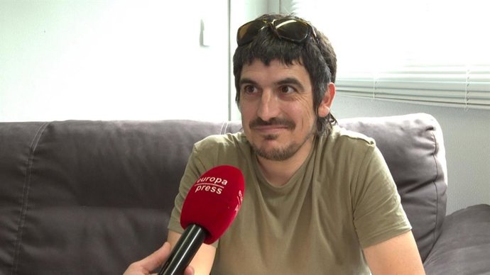 El cantante del grupo valenciano Zoo, Toni Sánchez (más conocido como Panxo)