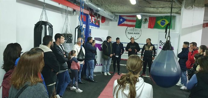 Imagen del encuentro organizado este sábado por parte de 'Por La Rioja'