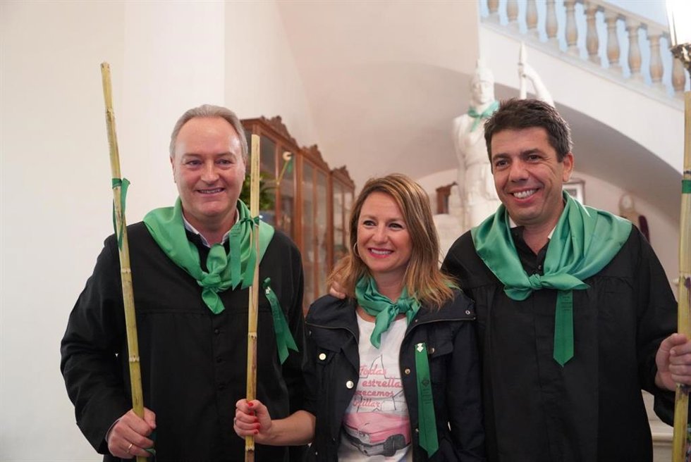 Carlos Mazón, Begoña Carrasco y Alberto Fabra