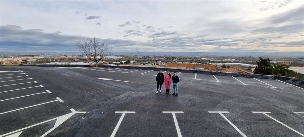 Ya finalizado y abierto el nuevo aparcamiento en la Cuesta Juan Ramos