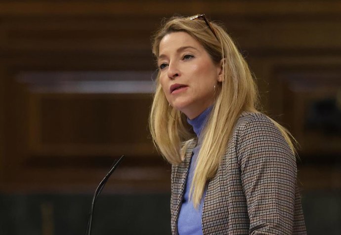 Archivo - La diputada por Valencia de Ciudadanos María Muñoz Vidal