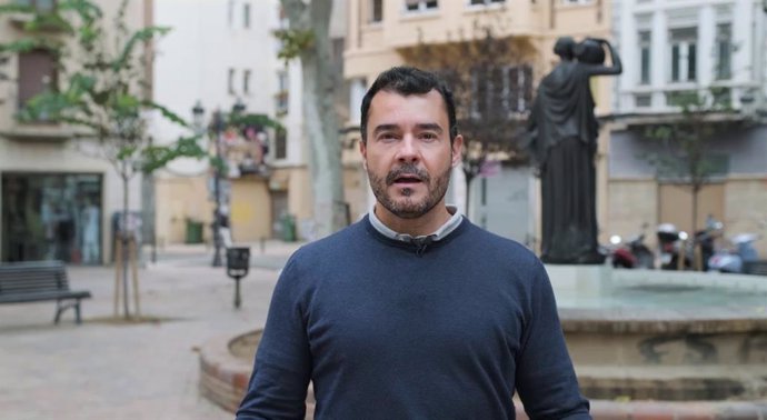 El candidato de CHA a la Alcaldía de Zaragoza, Chuaquín Bernal.