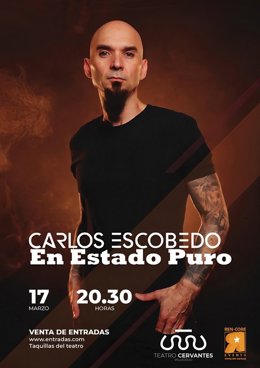 El Teatro Cervantes de Valladolid acoge este viernes una actuación interactiva de Carlos Escobedo