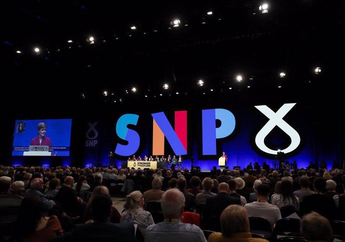 Archivo - Acto del Partido Nacional Escocés (SNP) en Aberdeen, Escocia, Reino Unido