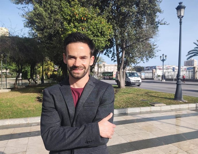 El candidato de Adelante Andalucía a la Alcaldía de Cádiz, David de la Cruz,  archivo