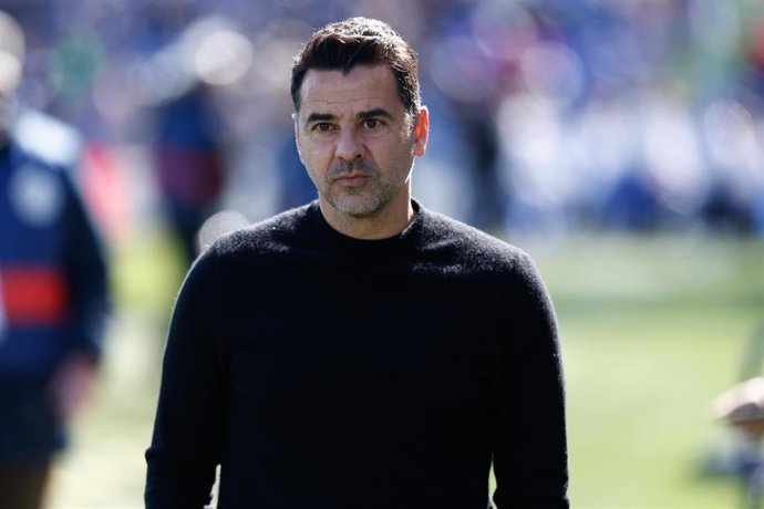 El entrenador del Girona, Míchel
