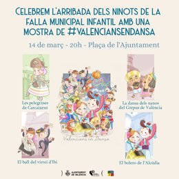 La falla infantil celebrará la llegada de sus ninots con una fiesta  
