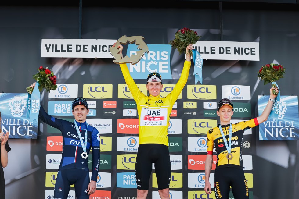 El ciclista esloveno Tadej Pogacar (UAE Emirates) se adjudica la 81 edición de la París-Niza