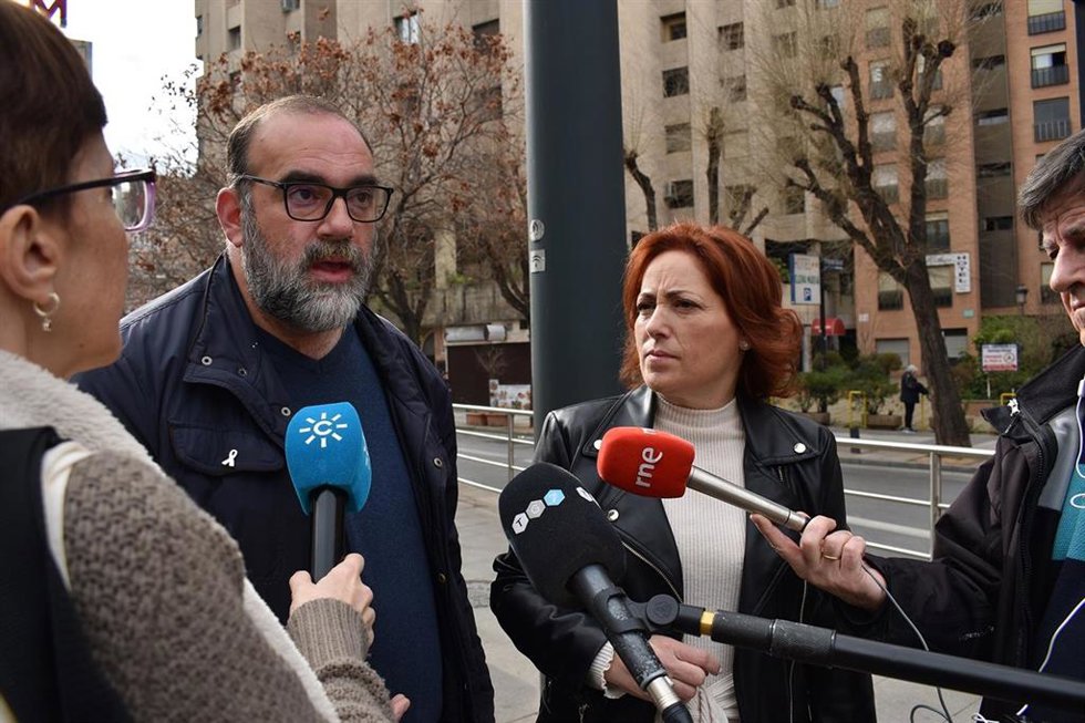 El coordinador local de IU Granada y candidato a la Alcaldía por Granada Unida, Paco Puentedura