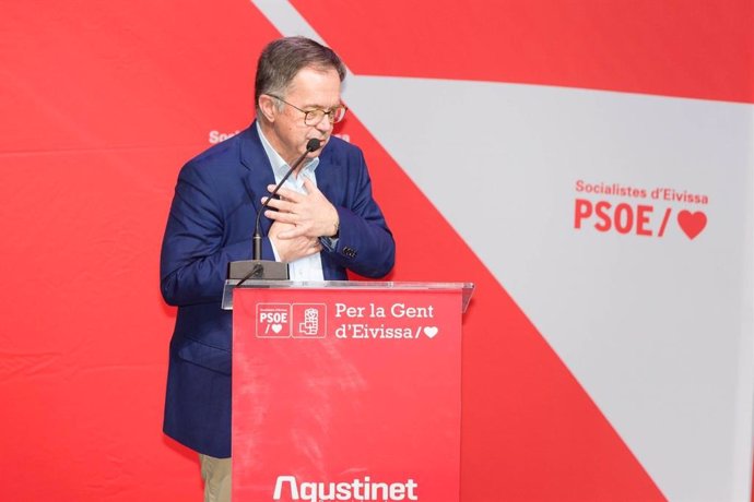 El candidato socialista a la presidencia del Consell de Ibiza, Josep Marí 'Agustinet'
