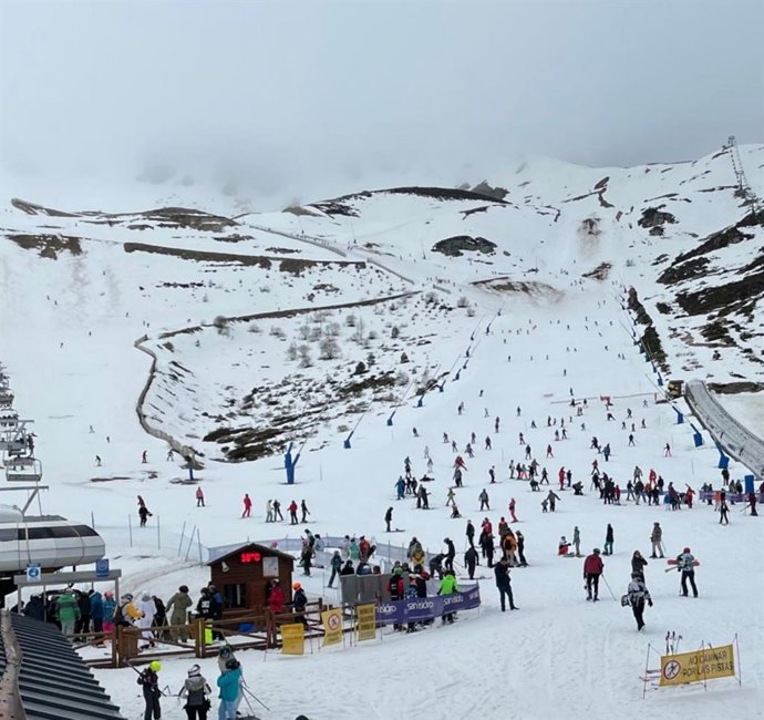 Estación de esquí San Isidro.