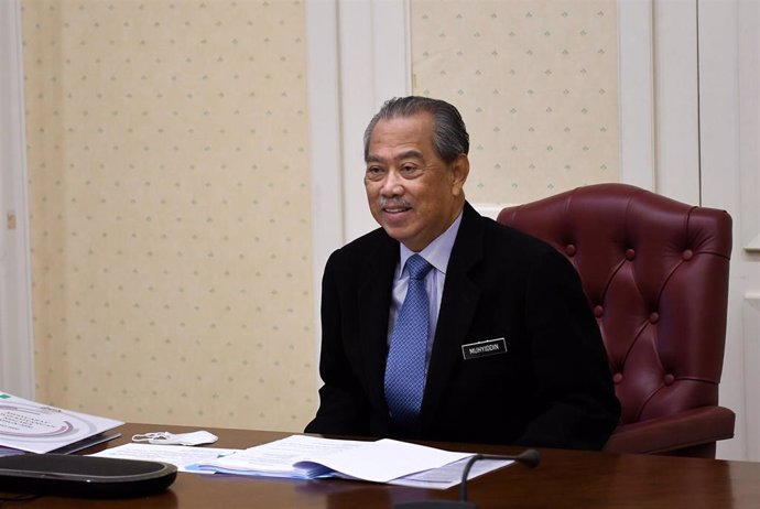 Archivo - El ex primer ministro malasio, Muhyidin Yasin.