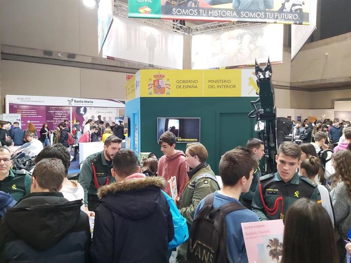 Direcciones Generales de Policía, Guardia Civil y Tráfico contarán con un puesto en el 'stand' del Ministerio del Interior en Aula