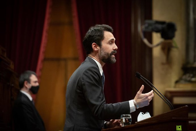 Archivo - El conseller d'Empresa i Treball de la Generalitat, Roger Torrent