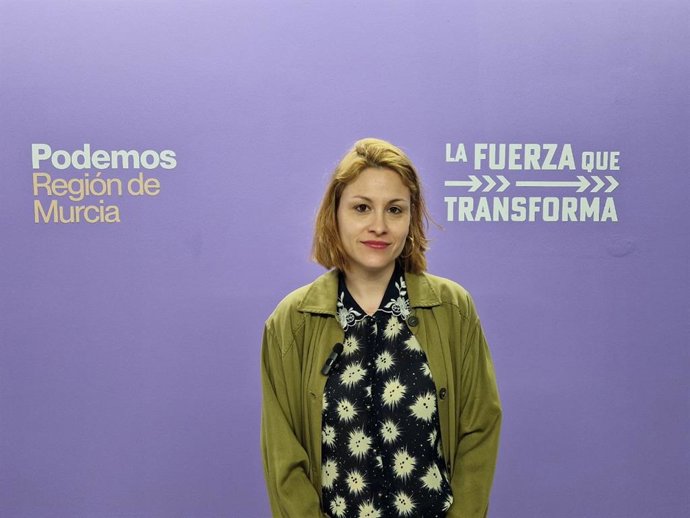 La candidata de Podemos a la alcaldía, Elvira Medina
