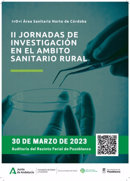 Cartel de las II Jornadas de Investigación en el Ámbito Sanitario Rural.