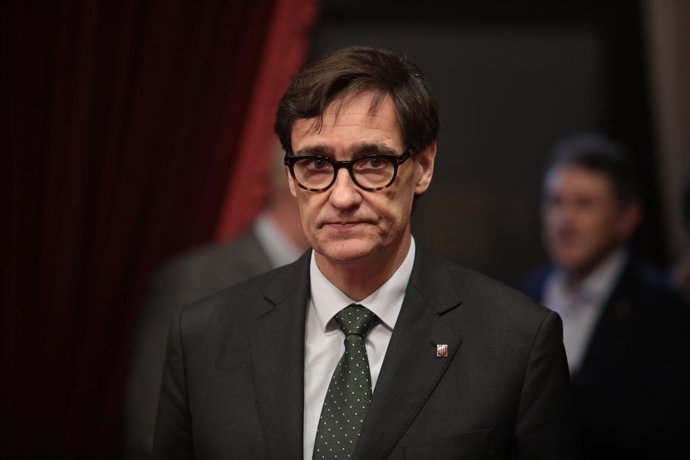 El líder del PSC, Salvador Illa