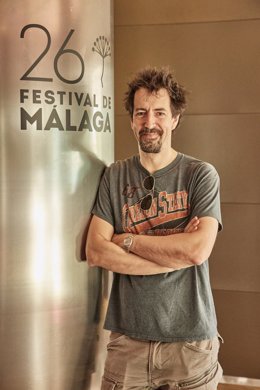 El director Félix Viscarret, en el 26 Festival de Cine de Málaga