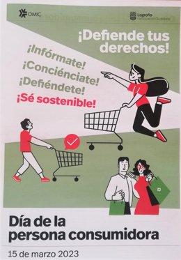La OMIC celebra el Día del Consumidor con visitas escolares y vecinales y reparto de botellas de agua recicladas