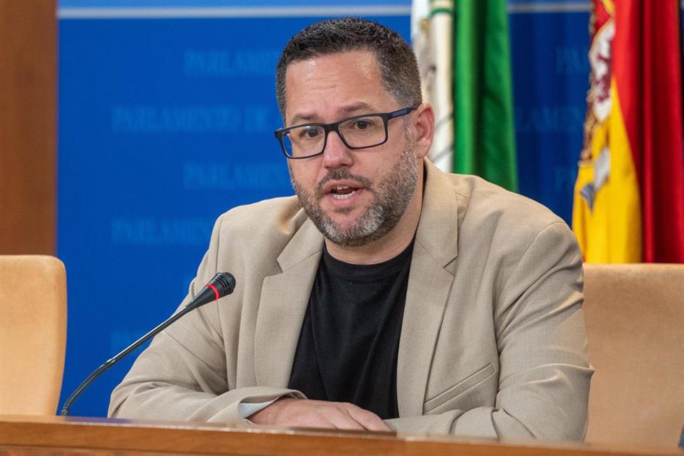 El portavoz parlamentario de Adelante Andalucía, José Ignacio García, en una imagen de archivo.