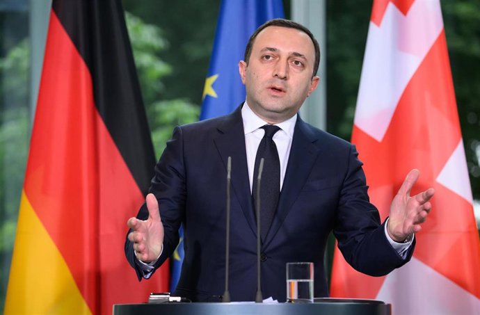 Archivo - El primer ministro de Georgia, Irakli Garibashvili.