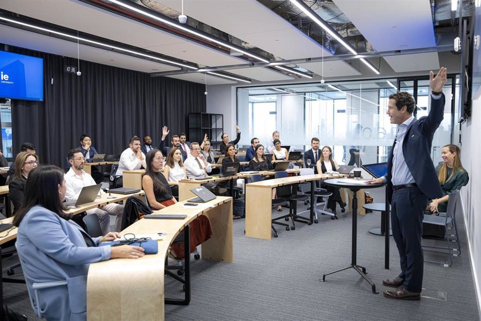 Archivo - IE Business School, mejor escuela de negocios del mundo en el Ranking Online MBA 2023 de Financial Times