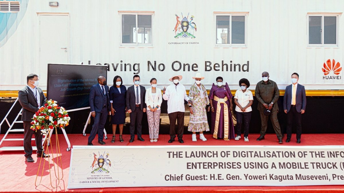 Huawei and partners will promote digital inclusion in Uganda through the DigiTruck project